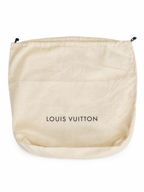 Louis Vuitton XL Dust Bag Cream Drawstring Storage Large Authentic